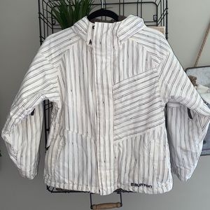 Burton The White Collection ski snowboard jacket
